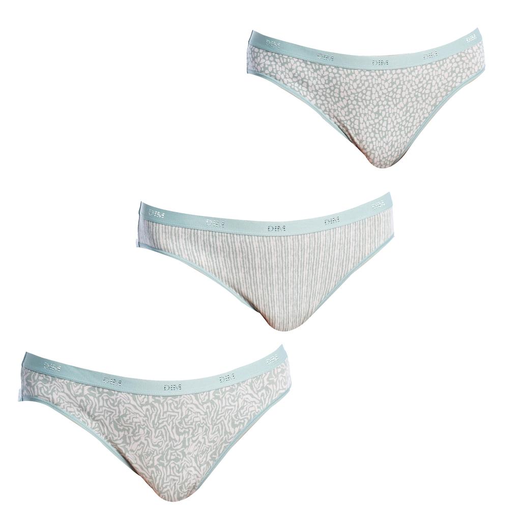 Pack of 3 Stretch Cotton Briefs D4C17 for Women