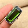 Peridot Gemstone Handmade 925 Solid Sterling Silver Jewelry Inel drăguț pentru ea