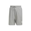 Men's New Fl Shorts Solid Color Casual Straight Sports Gray HN1932