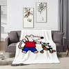Cartoon M-MaisyS MuisS Plaid Zacht Warm Plaid voor Slaapkamer Woonkamer Bed Reizen Kamperen Picknick Cadeau