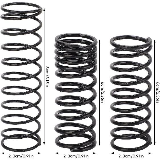 3 Pcs Pedal Spring Upgrade Kit for Logitech G25 G27 G29 G920 G923, High Strength Metal Brake Throttle Clutch Spring Set, Simulate Real Car Feel for