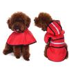 Waterproof Dog Rain Jacket With Strip Reflective Dog Coats Practical Dog Raincoat  Outdoors