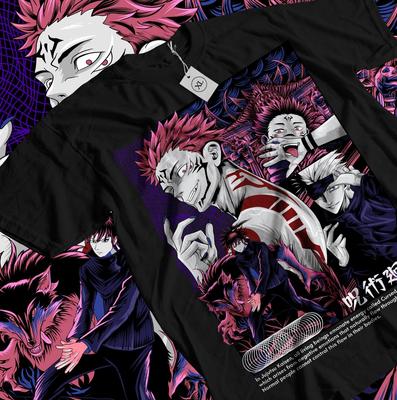 Ryomen Sukuna T-Shirt Jujustu Kaisen JJK Jujutsu Kaisen Horror Anime Gift Shirt