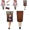 2023 Halloween Mona Lisa Party Costume Fun And Playful Wall Painting Outfit For Cosplay