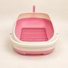 Cat Toilet Low-Maintenance Large Synthetic Litter Box with Sifting Tray