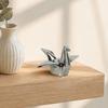 Yousheng Geometric Origami Cranes Figurine, Modern Cranes Sculpture, Minimalist Shelf Accent, Nordic Creative Cranes Sculpture for Desk