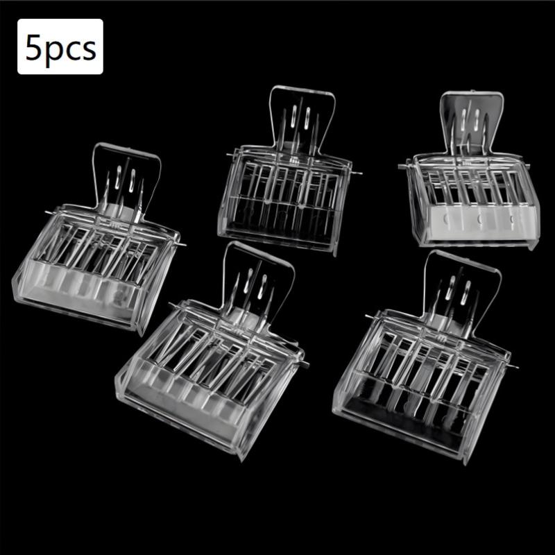 3/5 Transparent Clip-On Bee Cages, Plastic Clips, Queen Cages, Bee Catchers, Beekeeping Tools