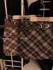 Elegant High-Waist Plaid A-Line Skirt: Slimming, Anti-Exposure Design for Autumn/Winter