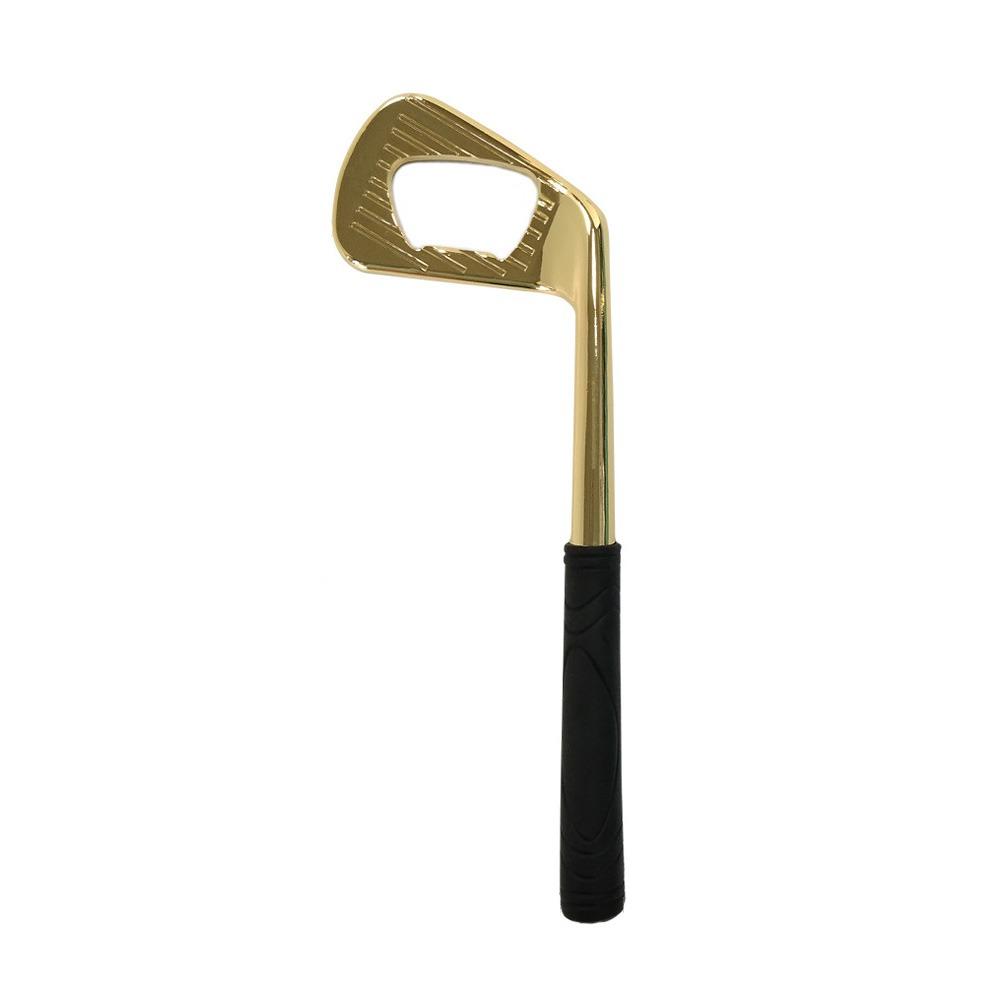 Zinc Zinc Zinc Alloy Golf Club Bottle Opener Non-deformable Bottle Cap Remover Brassie Bottle Opener Gift