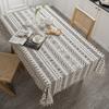 Tablecloth Oil And Water Resistant Tablecloth Tassel Rectangular Tablecloth Coffee And Living Room Table Cover