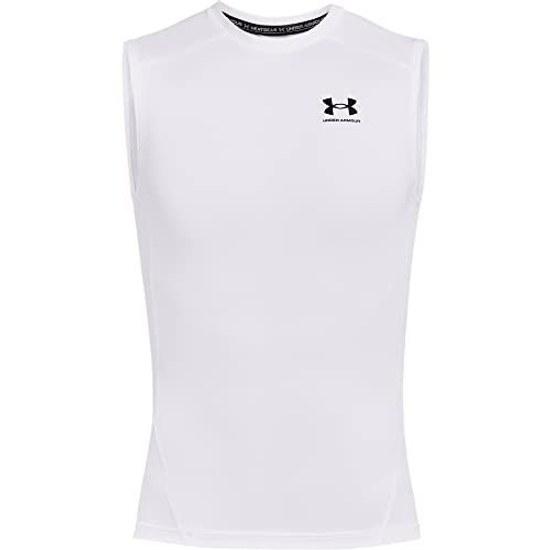 Under Armour Training Base Layer UA HeatGear Armor Compression Sleeveless Shirt Mens