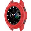 Case with bezel ring for Samsung Galaxy Watch4 Classic 46mm, Red