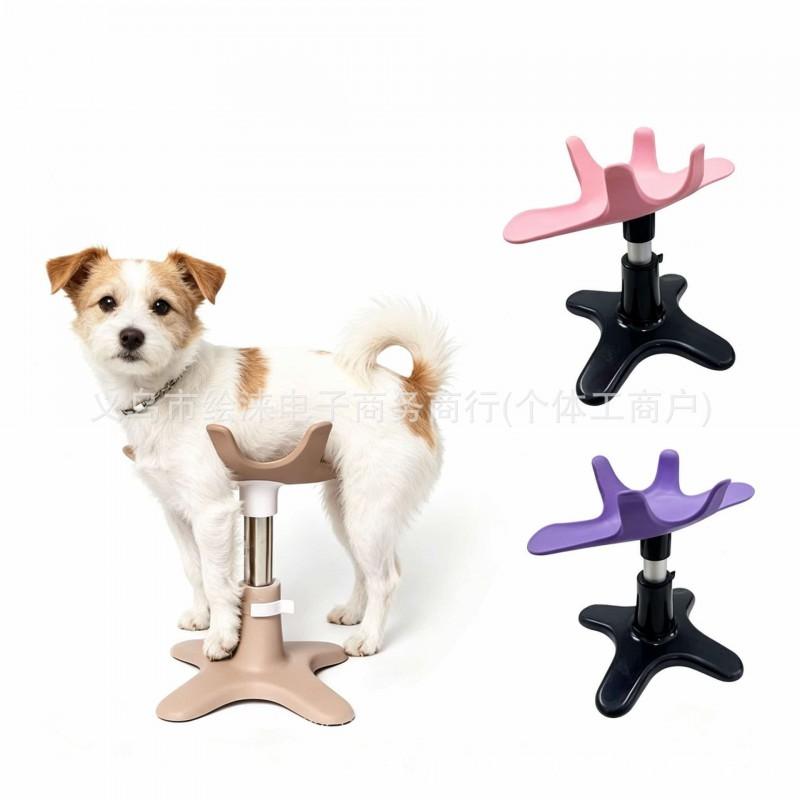 Adjustable Pet Grooming Station Stand With Height Control Dogs Cats Bathing Drying Trimming Nail Care