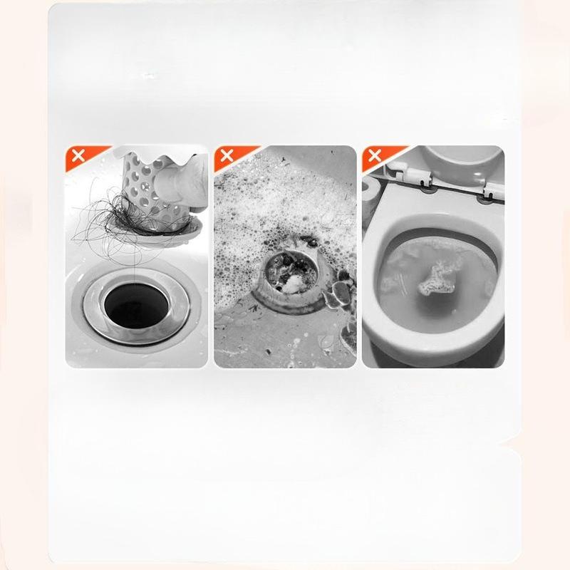 Pipe Unblocking Bubble Powder Is A Powerful Dissolving Deodorizing and Deodorizing Pipe Unblocking Agent