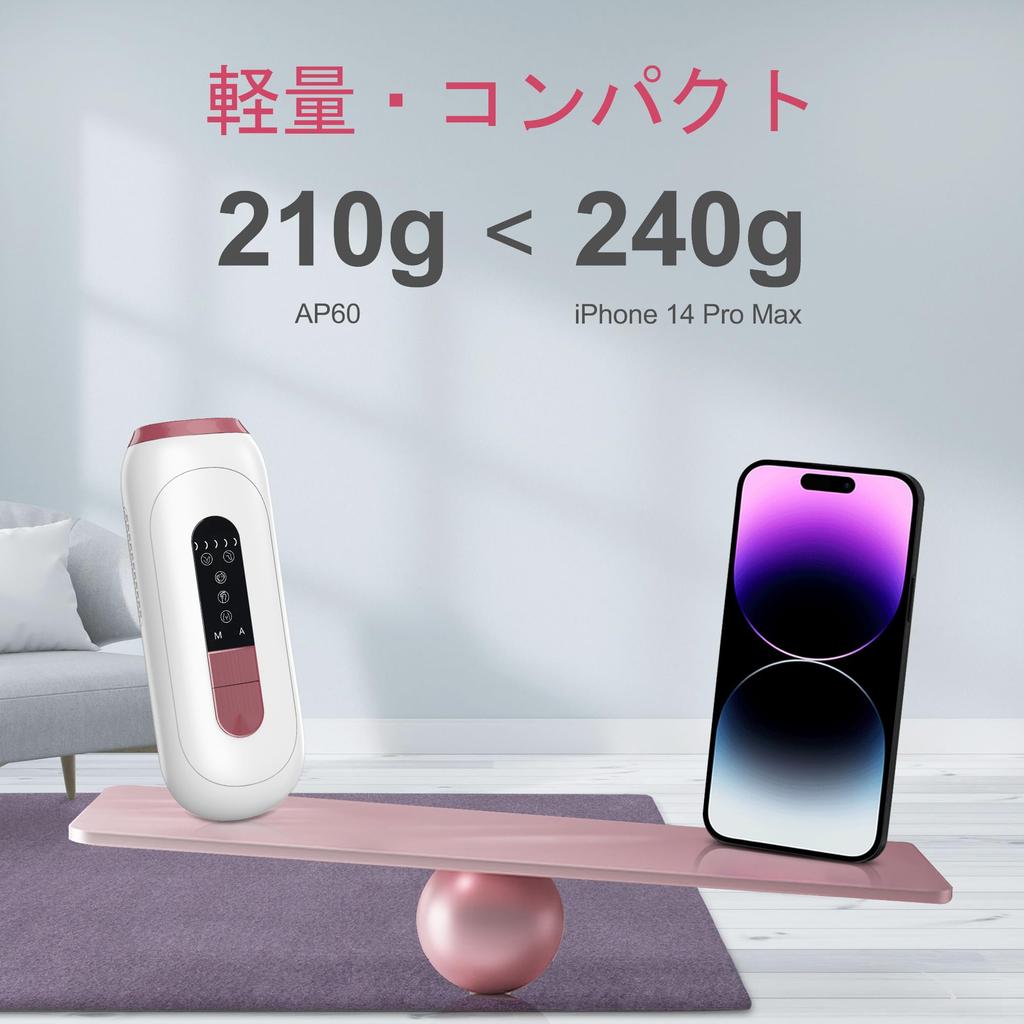 VIPAPA IPL Hair Removal Device for Men and Unlimited 5 Adjustable Continuous Light Light Beauty Device for Unwanted Bikini Home Hair Full Body Hair