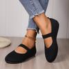 2026 New Girls Suede Flats Shoes Soft Sole Kids  Shoes Japanese Style Solid Color Simple Children's Casual Shoes Spring Autumn