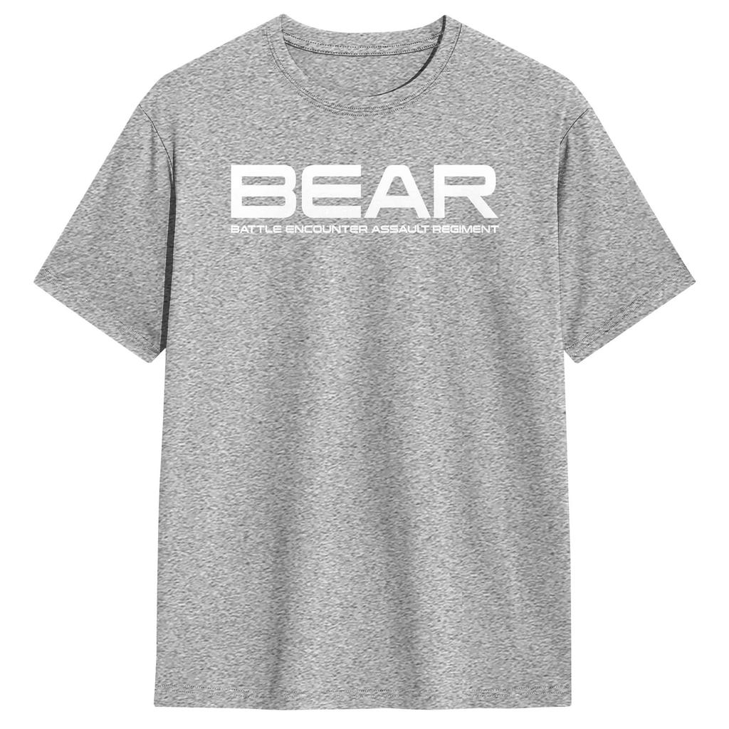 Men BEAR Escape From Tarkov T Shirts Cotton Tees Summer Street Style Short Sleeve TShirt ONeck Hippie Casual Tshirt