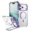 Applicable To iPhone17ProMax Rainbow One Mobile Phone Case Apple 16Pro Magnetic Suction 15 Transparent Protective Case