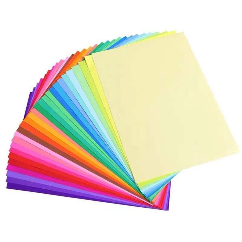 A25F-Colored Cardstock,100 Sheets 30 Colors For Crafts, Party Decorations Construction Paper