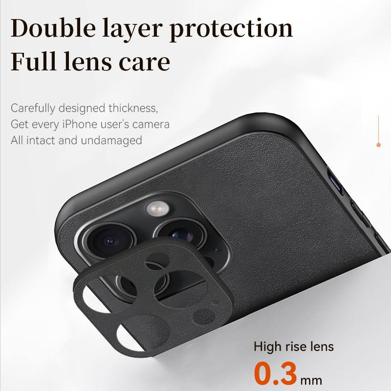 Schafsleder PU Lederhülle für iPhone 15 Pro Max 14 Plus 13 12 11 XR X 7 8 Plus SE 2022 Modehülle Weicher Rahmen Harte Rückseite Handyhalterung