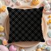 Black And White Minimalist Style Pillow Case Sofa Living Room Bedroom Headboard Backrest Cushion Square Cushion