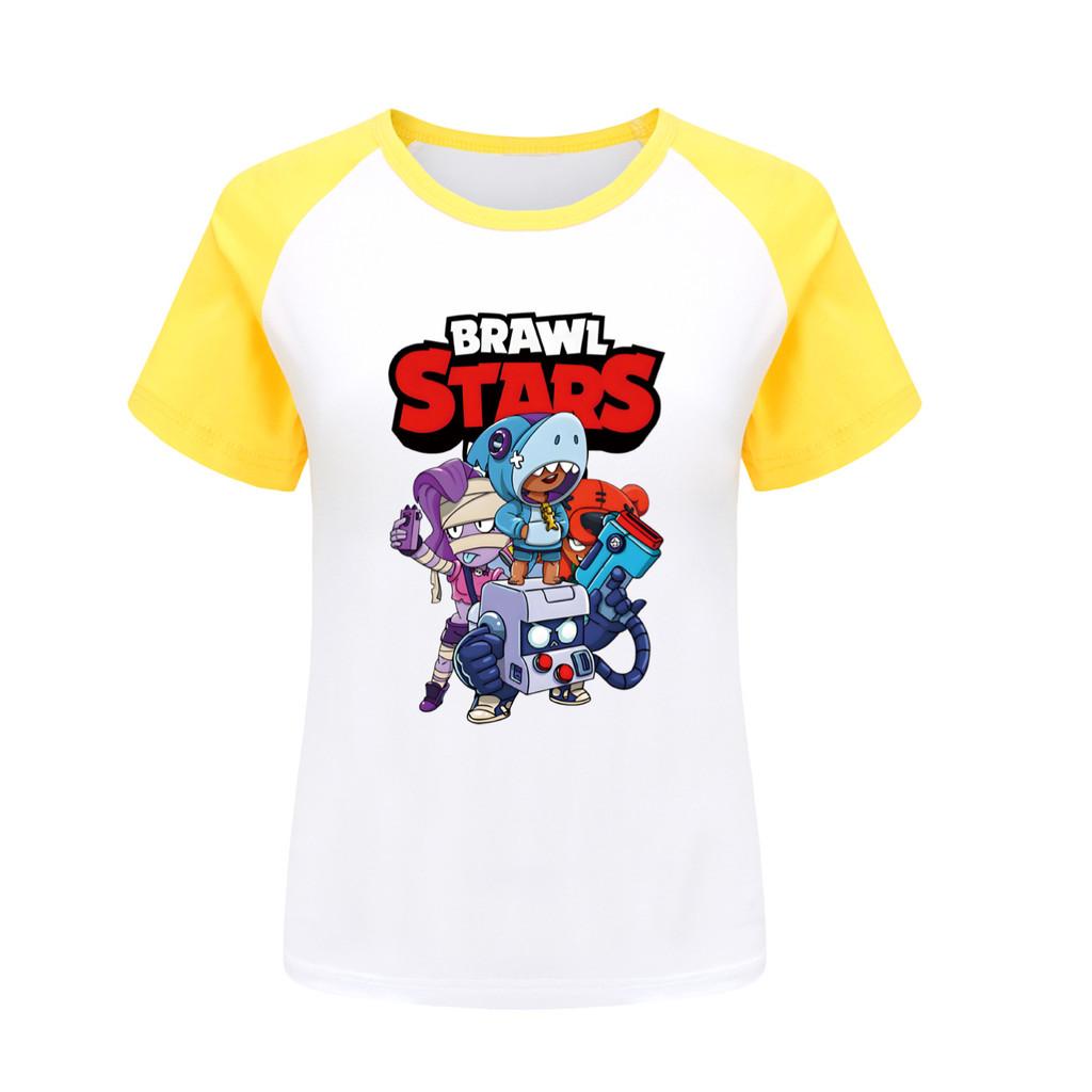 

4093 Дитяча футболка з принтом Brawl Stars, реглан, короткий рукав 140cm