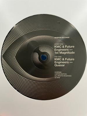 12inch Record KMC  FUTURE ENGINEERS  1st Magnitude  Quasar OKBR066 OKBRON 2025 Russia Dance  Electronica