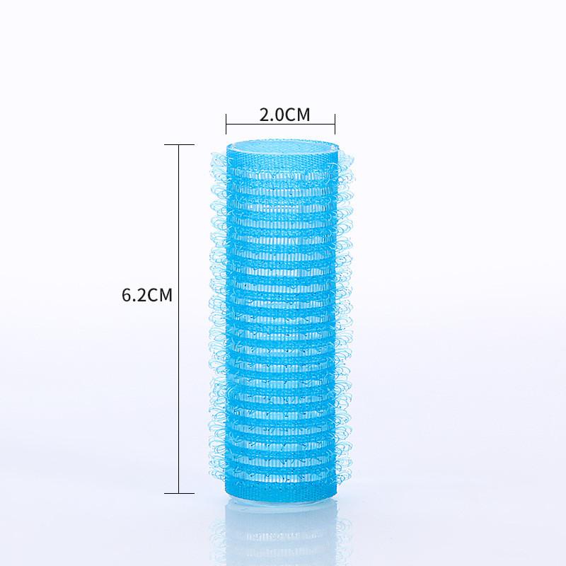 Self-Grip Hair Rollers Heatless Hair Curlers No Heat Hair Bang Volume Self-adhesive Hook Loop DIY Styling Tool