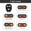 Semnalizatoare Lumină Spate Bicicletă Control de la Distanță Fără Fir Lumină Spate Bicicletă USB Lumină Spate MTB Drum cu Claxon Bicicletă Accesorii Bicicletă