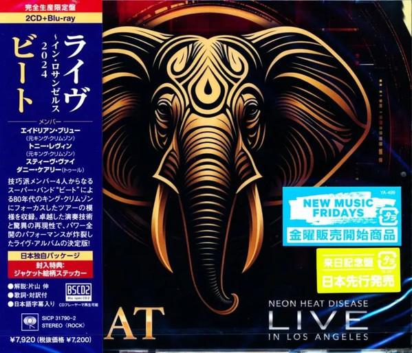 

CD BEAT Неоновая Жара Болезнь Живой в Лос-Анджелесе SICP317902 SONY RECORDS I 2025 Япония Оби Рок