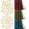 45pcs Hair Braiding Hollow Out Hair Ring Love Hair Braid Tubes Dreadlocks Beads  Hair Jewelry