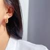 Vintage Metal Geometry Hoop Earrings Fashion New Design Minimalist Earrings For Women Simple Fashion Party Jewelry Gift