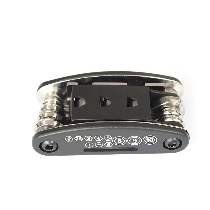 Bicycle Repair Tool Maintenance Combination Tire Mending 16 In One Tool Multi-functional Folding Repair Tool Wrench Set