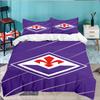 3PCS Fiorentina Football Club  Bedding set,Ideal for1pc Duvet Cover And 2pcs Pillowcases Perfect for Christmas gift,Ideal for Bedroom, Dormitory