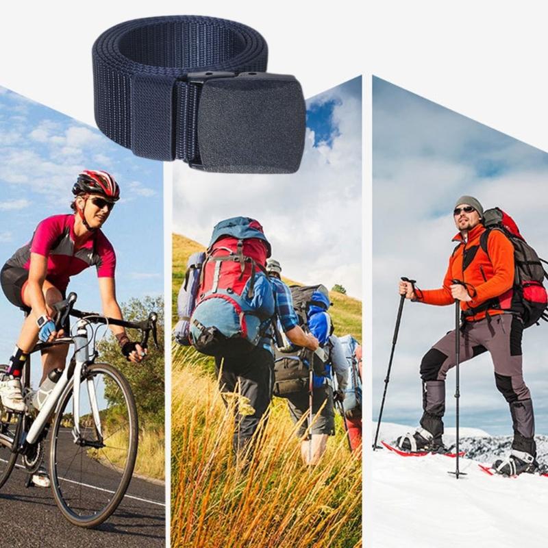 Trimmable Waist Belt Wear Resistant Waist Belt for Jeans Adjustable Length Belt