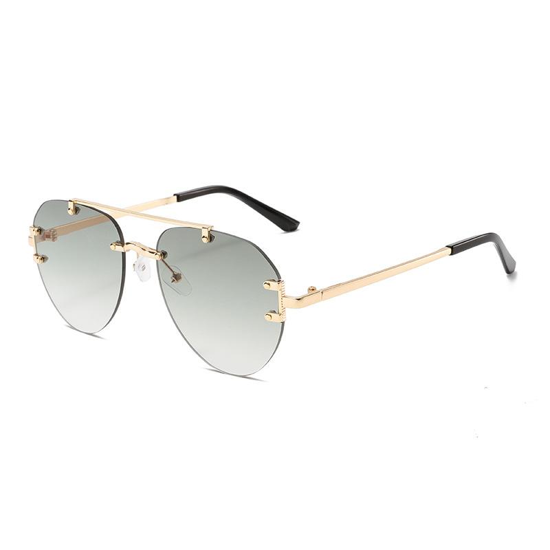 JYL TS Sunglasses UV Protection Frameless Double Beam Pilot UV/3182