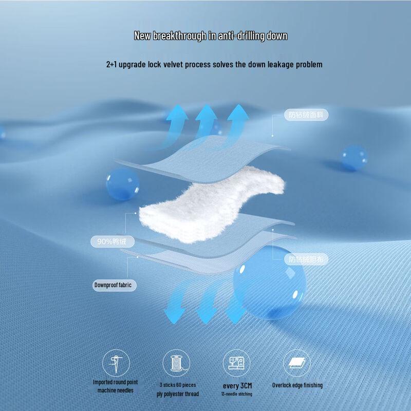 Eral Women's Elegant Slim-fit Long Duck Down Jacket