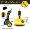 Cordless Electric Grill Brush with Rotating Head 8V Power Rechargeable BBQ Cleaning Tool Stainless Steel Bristles Type-C Cable Portable Grill Bot for
