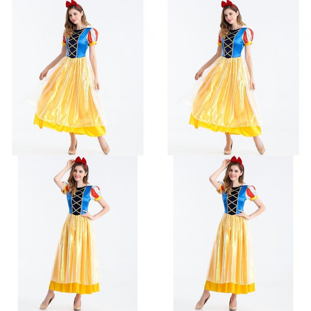Stylish Snow White Cosplay Outfit Perfect For Halloween And Anime Character Events For Young Women