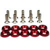 Universal M6 Aluminum Fender Screw Washers Bolts JDM for Automobile Fender Headlight Bumper Car Modified Fasteners Car-styling