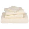 VidaXL Washcloths 2 Pieces FROGN Cream 30 X 30 Cm 100% Cotton 136992