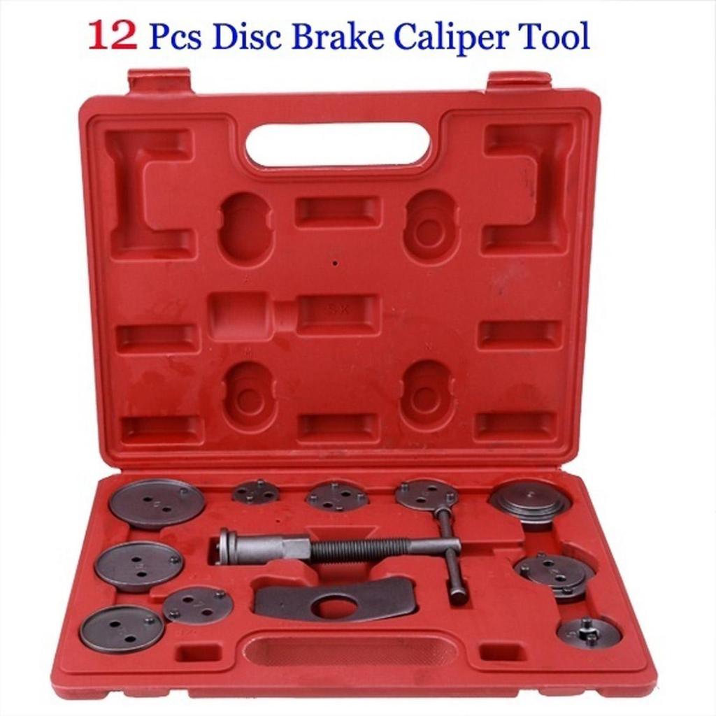 Tools Universal Kit Piston Pad 12pc Disc Brake Caliper Wind Back Kit For Trucks/Cars