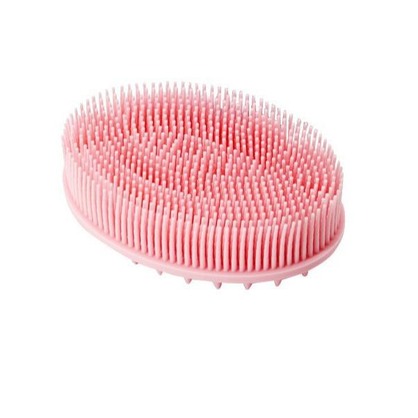 Double-Sided Silicone Bath & Massage Brush for Babies