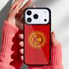 Kyrgyzstan Flag Phone Case for iPhone 17 16 15 14 13 Pro Max Back Cover for 12 11 Pro Coque