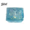 Anxiety Relief Toy Glitter Rectangle Squeeze Soft Stretchy Slow Rising Clear Sensory Stress Ball Classroom Prizes Party Favors