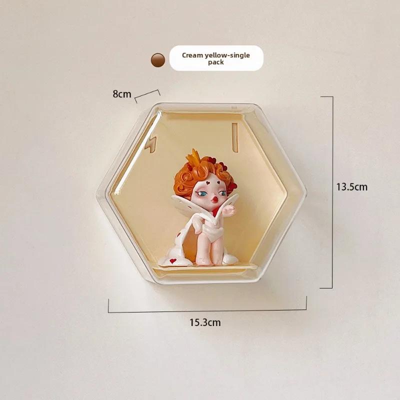 Pendant Storage Display Shelf Doll Wall for Doll Practical Plush Door Behind Clip Wardrobe Wall Hanging Storage Bag