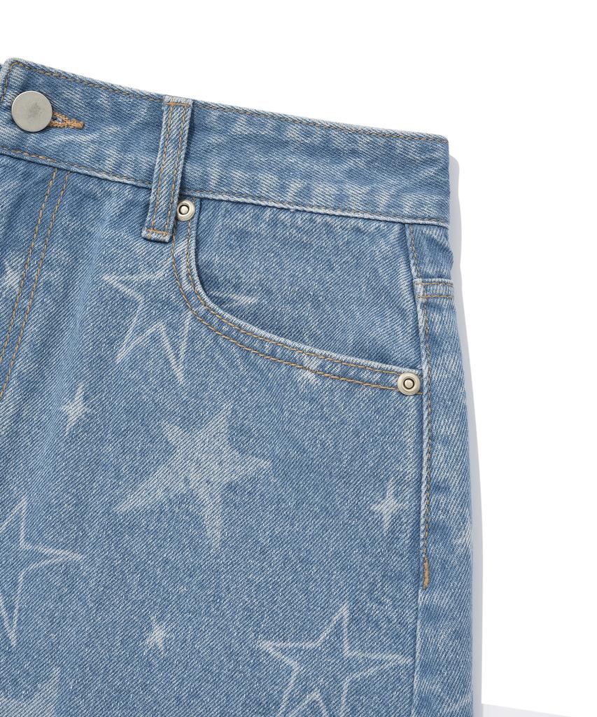 Pallet Stella Denim Skirt Blue