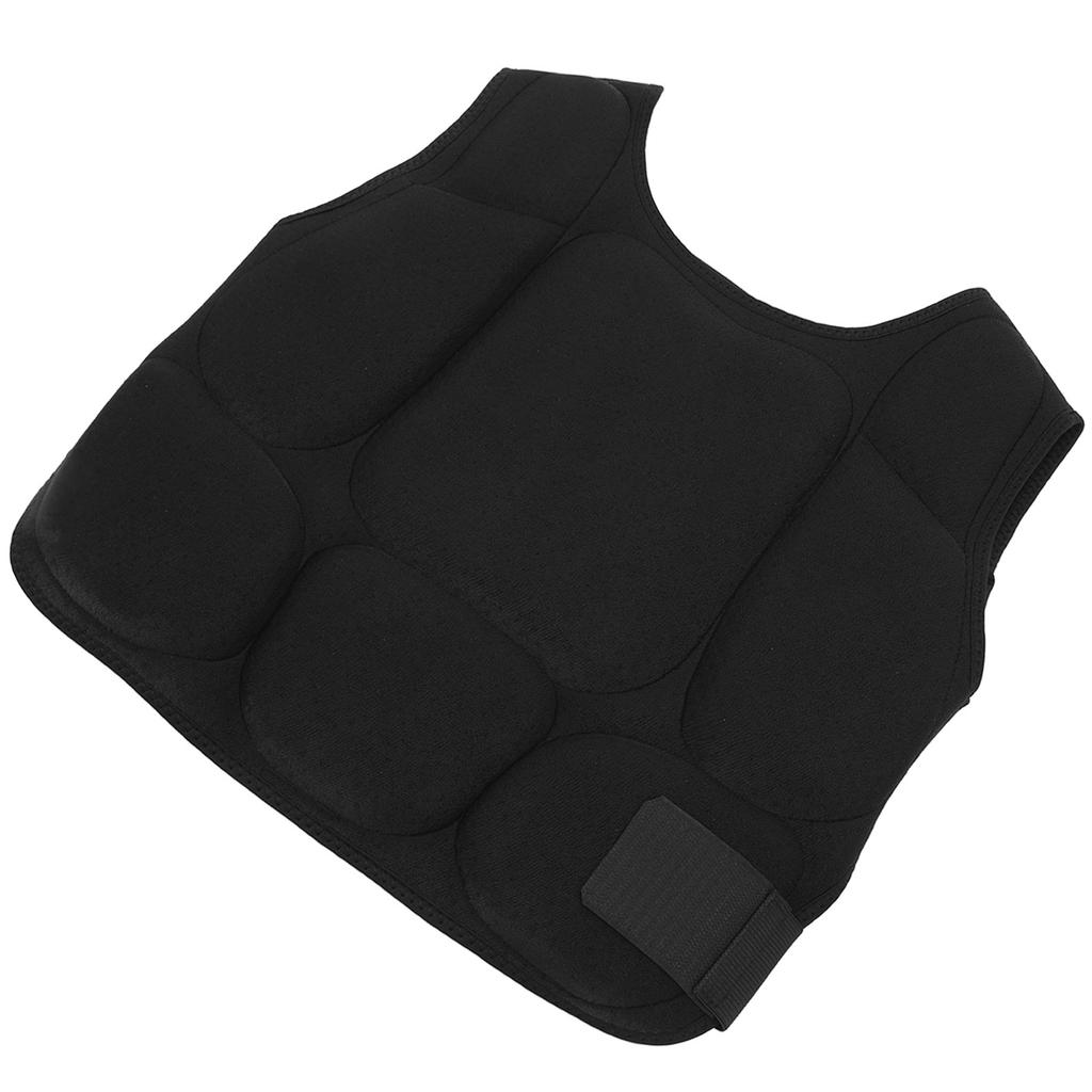 Taekwondo Chest Protector Thickened EVA Liner Shock Absorption Boxing Chest Guard Protection Vest XL