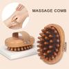 1pc Wooden Massage Comb for Full Body Muscle Relaxation, Anti-Fatigue Handheld Massager Tool with Special Functions for Abdominal, Leg