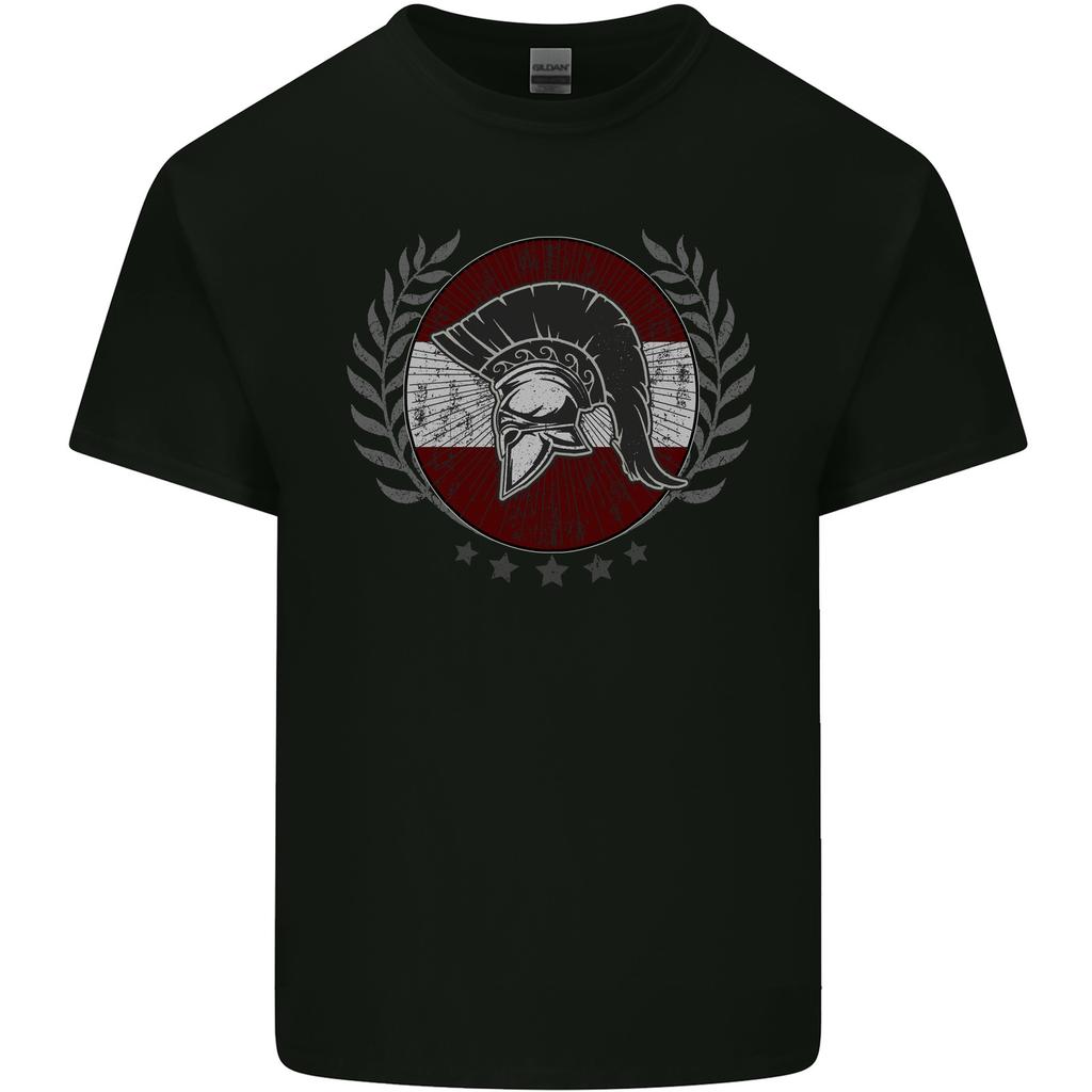 Austria Bodybuilding Flag Gym Training Austrian Unisexs Light Cotton TShirt
